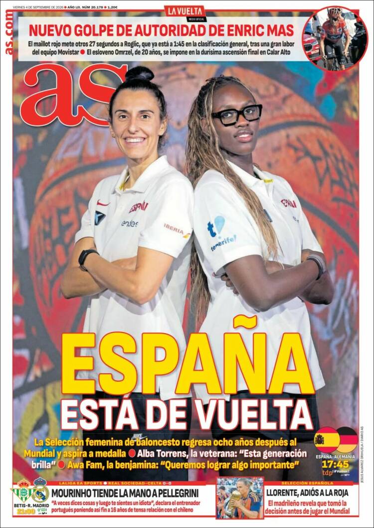 Portada de AS
