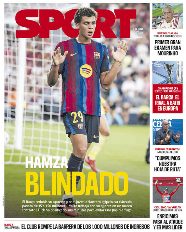 Portada de Sport